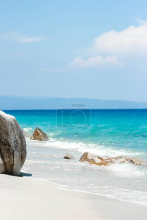 Foto de Beach near the sea in nature recreation vacation journey background - Imagen libre de derechos