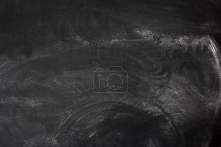 Photo for Black board chalk background learning pattern - Royalty Free Image