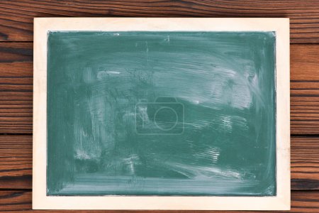 Photo for A background school green chalk board - Royalty Free Image