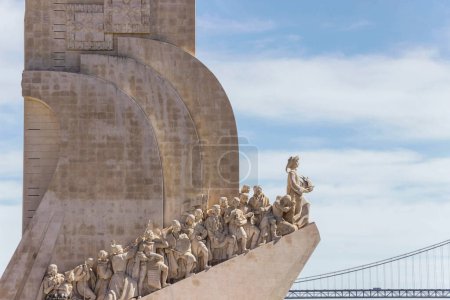 Padrao dos descobrimentos (El monumento de los descubrimientos) en Lisboa, Portugal