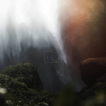 Photo for View of waterfall in Java, Indonesia - Royalty Free Image
