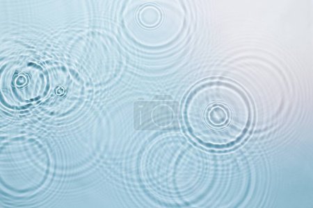 Foto de Fondo de textura ondulada de agua, diseño azul - Imagen libre de derechos