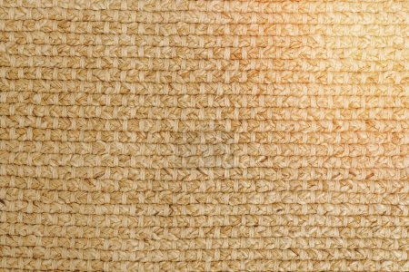 Photo for Fabric texture background wallpaper, beige natural shade - Royalty Free Image