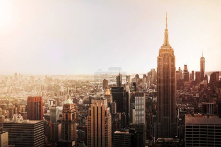 Téléchargez les photos : Manhattan, New York paysage urbain. - en image libre de droit
