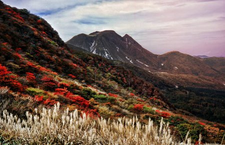 Téléchargez les photos : Autumn mountains in Japan. - en image libre de droit
