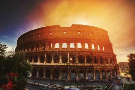 Foto de Coliseo en roma, italia - Imagen libre de derechos