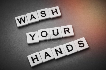 Foto de A Wash your hands - Imagen libre de derechos