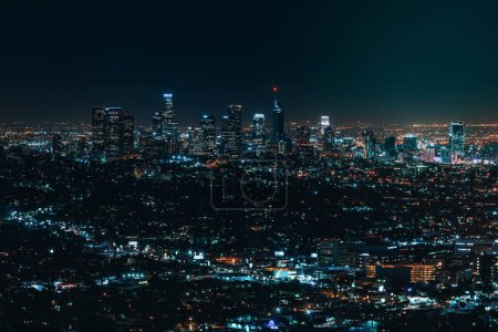 Photo for Los Aangeles at night - Royalty Free Image