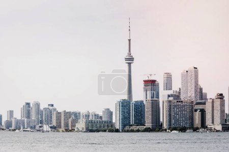 Vista del horizonte de Toronto, Canadá