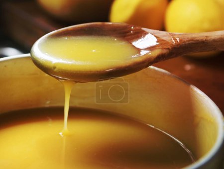 Photo for Lemon curd food photography recipe idea - Royalty Free Image