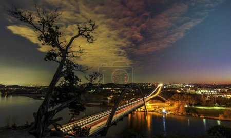 Foto de Pennybacker Bridge en Austin, Texas, Estados Unidos - Imagen libre de derechos