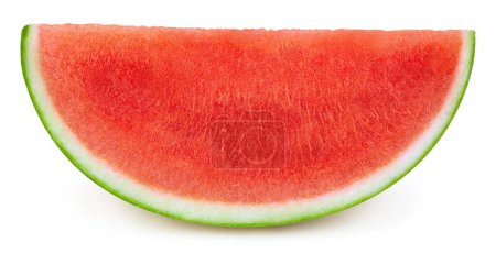 Photo for Watermelon berry isolated on white background. One watermelon with clipping path - Royalty Free Image