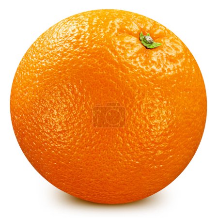 Téléchargez les photos : Voie de coupure orange. Orange isolé sur fond blanc pleine profondeur de champ - en image libre de droit
