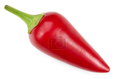 Photo for Red hot chili pepper. Pepper clipping path - Royalty Free Image