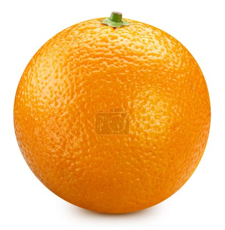 Téléchargez les photos : Orange isolé sur fond blanc. Voie de coupe d'agrumes orange. macro studio photo orange - en image libre de droit