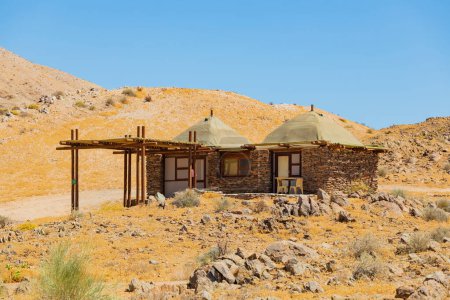 Rustic accommodation in the Richtersveld National Park, arid area of South Africa