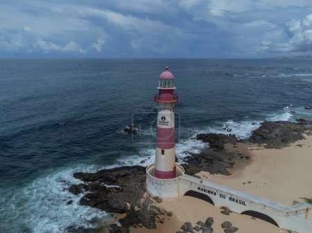 Salvador Bahia Brasil, 04 de abril. 2024: Faro de Itapua.