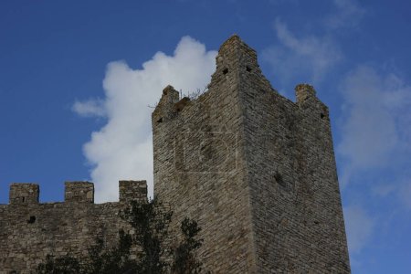 der Turm der Burg 