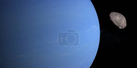 Téléchargez les photos : Varuna, objet transneptunien, en orbite autour de la planète Neptune - en image libre de droit