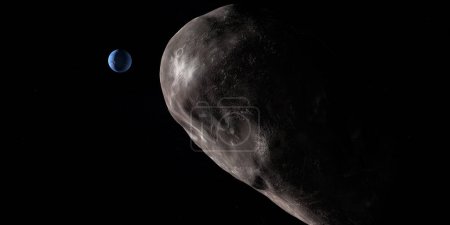 Téléchargez les photos : Varuna objet trans-neptunien avec Neptune - en image libre de droit