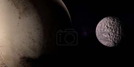 Téléchargez les photos : 225088 Gonggong, planète naine, orbite près de la planète Pluton - en image libre de droit