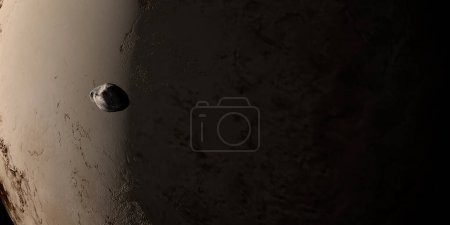 Photo for Styx orbiting around Pluto planet - Royalty Free Image