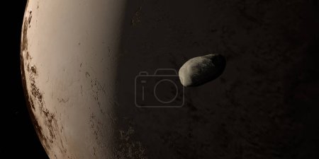 Photo for Styx orbiting near Pluto planet - Royalty Free Image