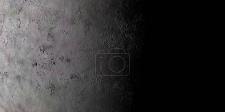 Téléchargez les photos : Surface du satellite naturel de Neptune Triton. 3d rendu - en image libre de droit