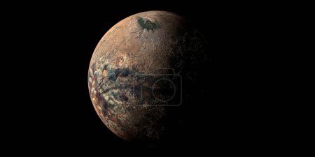 Photo for Fictitious rocky desert planet - Royalty Free Image