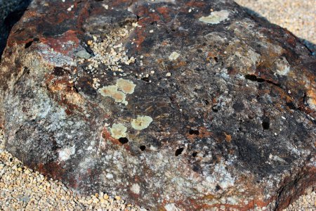 Téléchargez les photos : Roche de fluorite provenant d'une carrière de pierre dans la région de Vogtland en Saxe, Allemagne - en image libre de droit