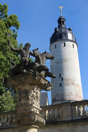 Foto de Watchman torre del castillo de Altenburg en Altenburg, Turingia, Alemania - Imagen libre de derechos