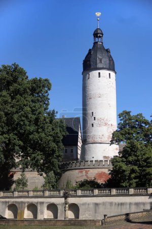 Téléchargez les photos : Tour de guet du château d'Altenburg à Altenburg, Thuringe, Allemagne - en image libre de droit