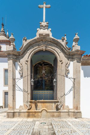 Espirito Santo Church, Arcos de Valdevez, Portugal. Main Church of Arcos de Valdevez is located in the city center.