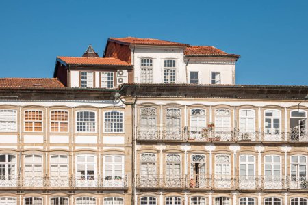 Photo for View of lago do toural, architectural details in Guimaraes, Portugal - Royalty Free Image