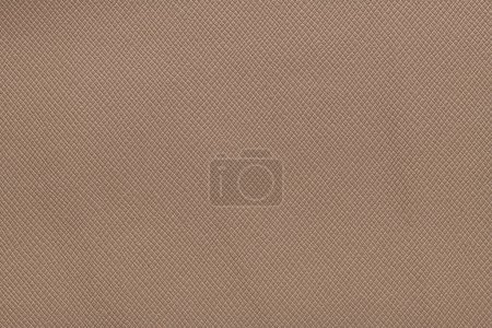 Photo for Synthetic leather brown background texture - Royalty Free Image