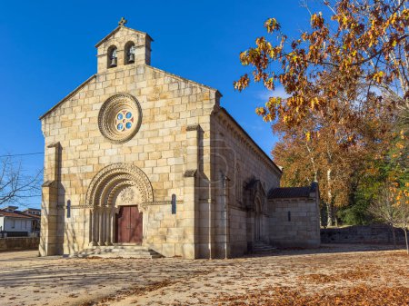 Façade de l'église Notre-Dame de la Conception de Vidago. Vidago est un village portugais dans la municipalité de Chaves est également connu pour ses eaux thermales