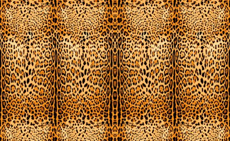 Photo for Leopard skin pattern, leopard fur, animal pattern. - Royalty Free Image