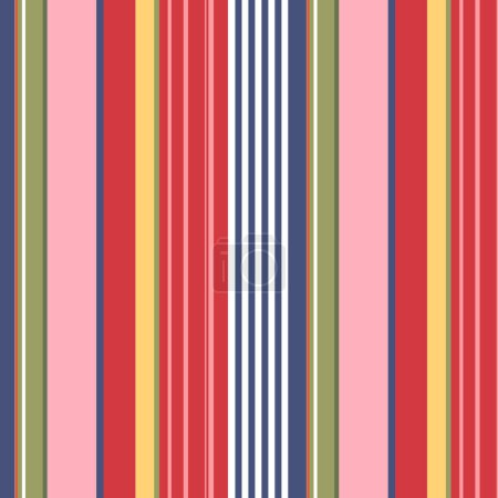 Seamless geometric stripes, textile print.
