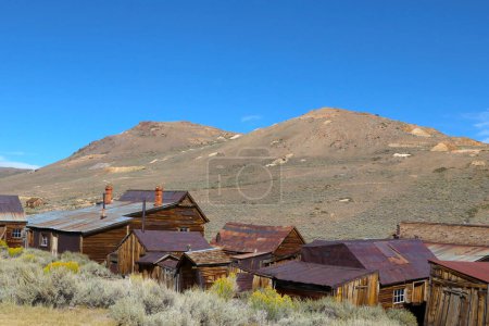 Photo for Bodie, CA, September 6, 2018: Old houses of the ghost town - Royalty Free Image