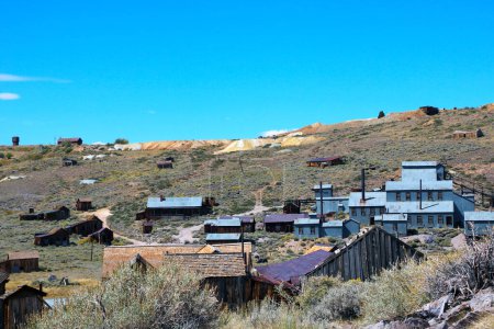 Photo for Bodie, CA, September 6, 2018: view of the abandoned production of the city of Bodie in the USA - Royalty Free Image