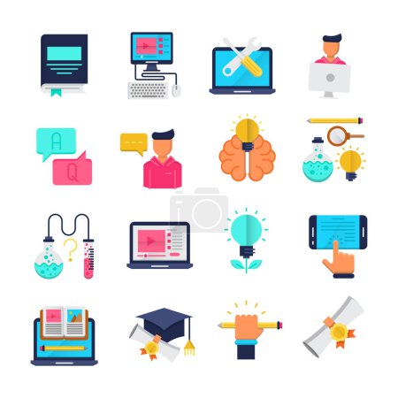 Illustration for Education and learning concept design, vector illustration eps10 graphic - Royalty Free Image