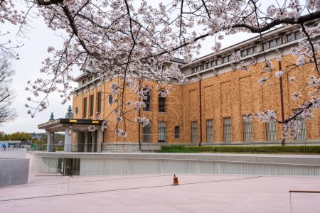 Photo for Kyoto, Japan - March 27 2023 : Front view of Kyoto City KYOCERA Museum of Art. - Royalty Free Image