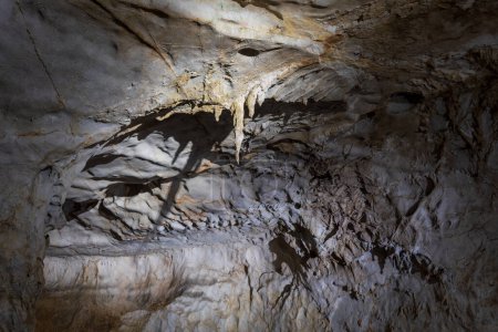 Foto de Cueva de Akiyoshido. Una cueva solutional dentro del Parque Nacional Akiyoshidai, Yamaguchi, Japón. - Imagen libre de derechos