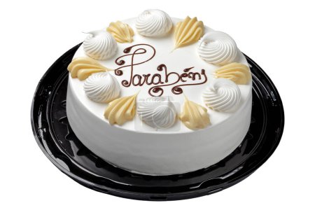 Photo for Birthday cake, dessert food - Royalty Free Image