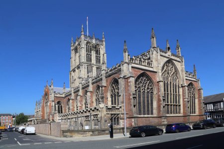 Photo for Hull Minster is the Anglican minster and the parish church of Kingston upon Hull in the East Riding of Yorkshire, England. The church was called Holy Trinity Church until 13 May 2017 when it became Hull Minster. - Royalty Free Image