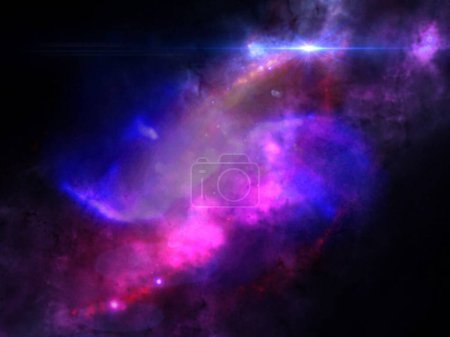 Photo for Planets Galaxy Science Fiction Wallpaper Beauty Deep Space Cosmos Physical Cosmology Stock Photos. Cosmology is the study of the cosmos - Royalty Free Image