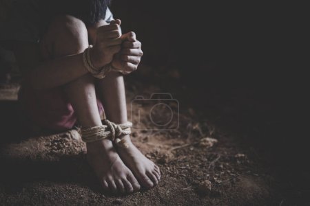  Kind war Opfer von Menschenhandel, Menschenrechtsverletzungen, fehlenden Entführungen..