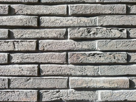 Photo for Pattern of modern slate stone wall surface. Background texture. - Royalty Free Image