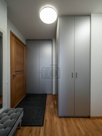 Foto de Moderno interior de apartamento. Interior contemporáneo. Diseño del hogar. - Imagen libre de derechos
