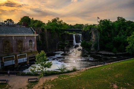Photo for Paterson Great Falls (Passaic River), Paterson, NJ, USA - Royalty Free Image